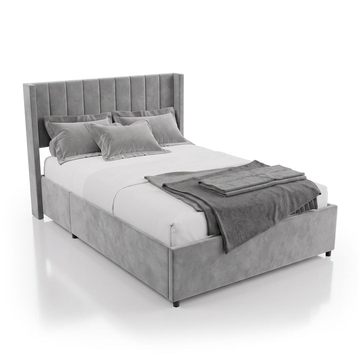 Gestoffeerd bed Savona