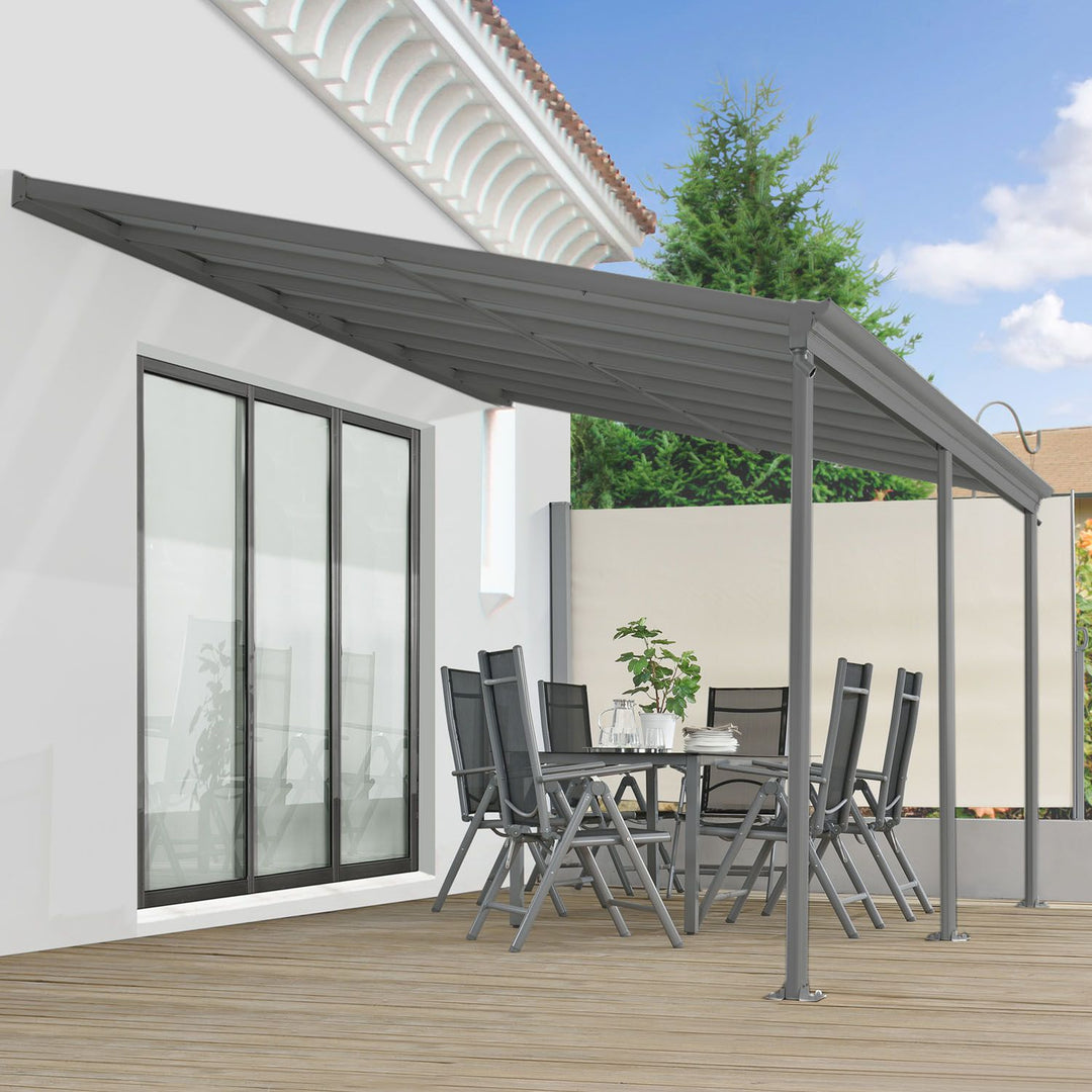 Hoogwaardig & stabiel – terrasoverkapping van aluminium