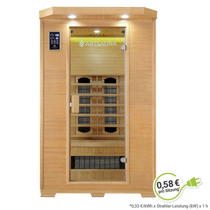 Infraroodcabine Oslo met keramische radiator