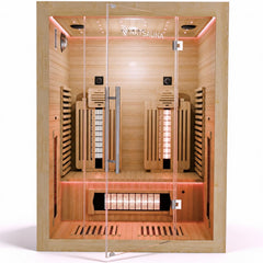 Infraroodcabine Aarhus 140 – 2 personen, 9 stralers, naturel