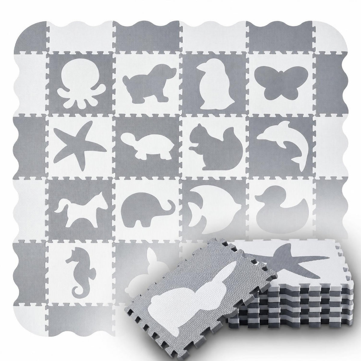 Puzzelmat voor baby's en kinderen