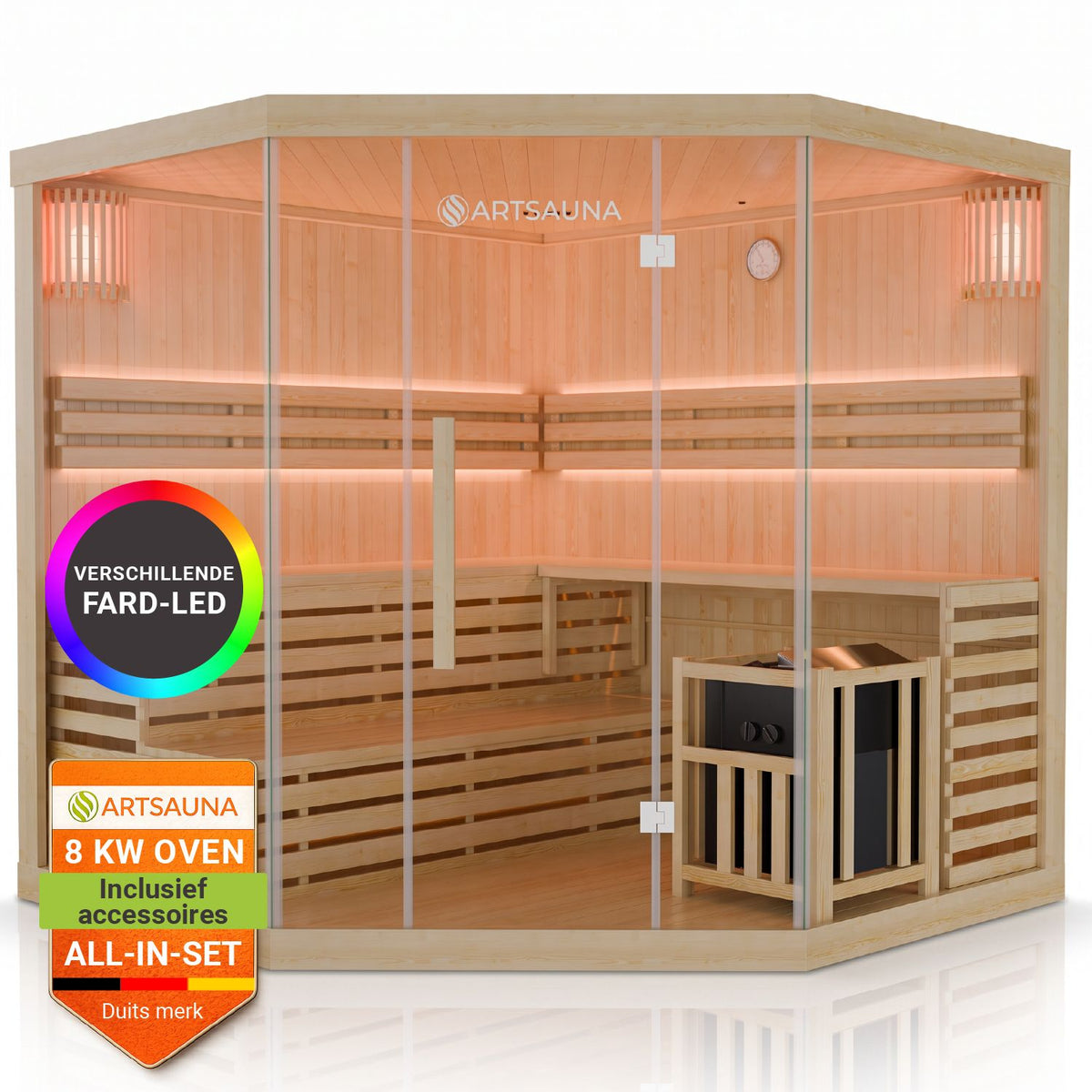 Binnensauna Espoo 200 Premium