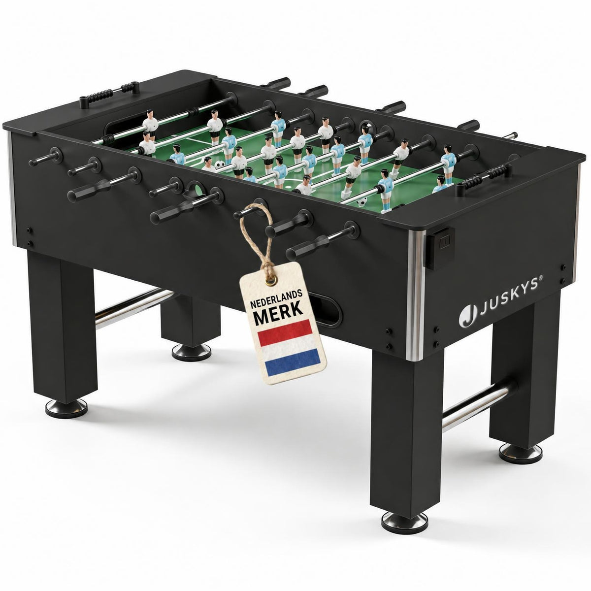 Voetbaltafel Wuzzler – met 2 bekerhouders en stevige stangen