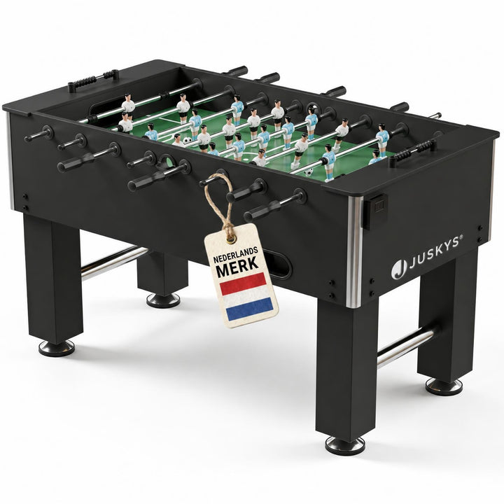 Voetbaltafel Wuzzler – met 2 bekerhouders en stevige stangen