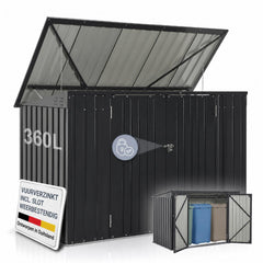 Metalen containerombouw Namur – voor 3 containers, 1,9 m²