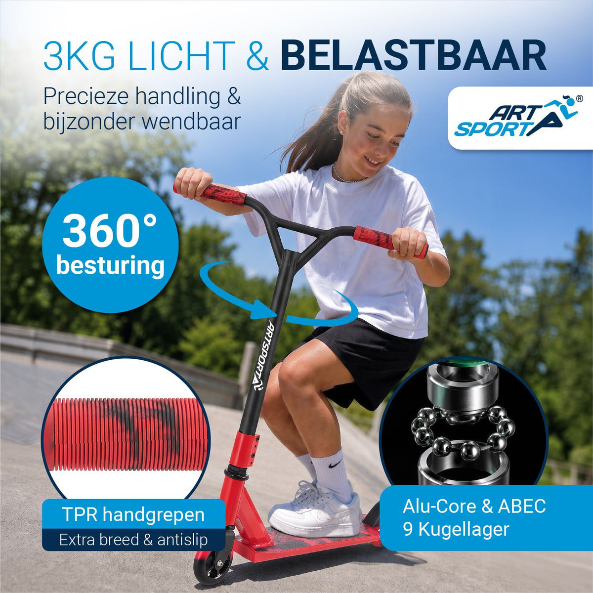 Stuntstep voor kinderen