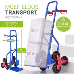 Trapsteekwagen tot 100 kg