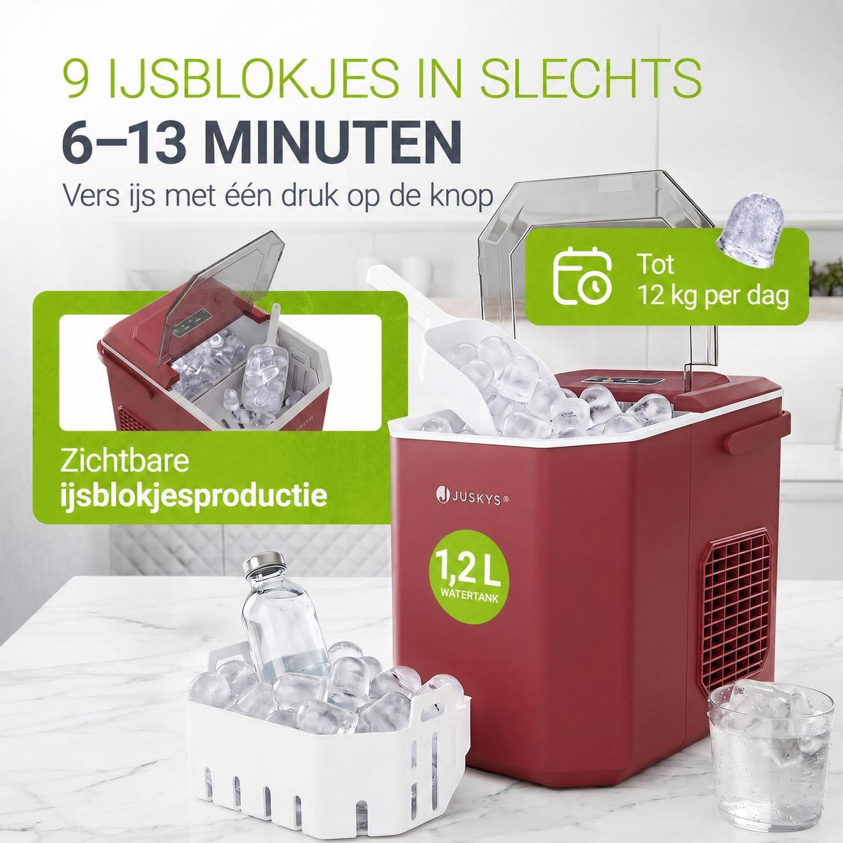 IJsblokjesmachine IceOracle
