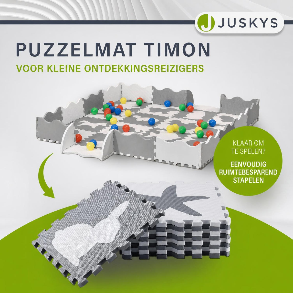 Puzzelmat voor baby's en kinderen