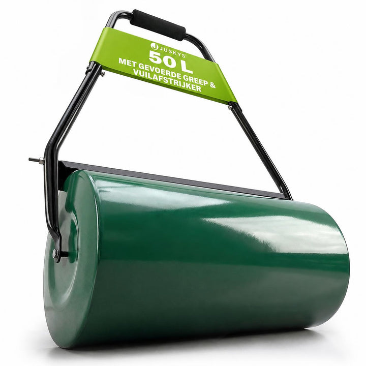 Gazonwals Fritz – metaal, 60 cm werkbreedte, 48 liter