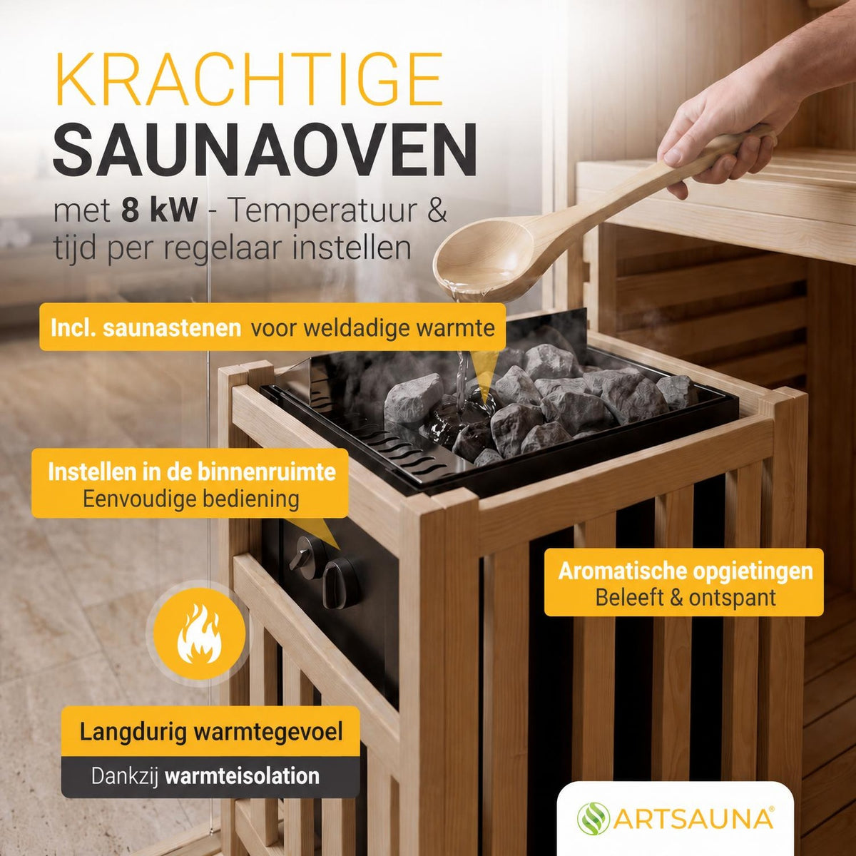 Binnensauna Espoo 200 Premium