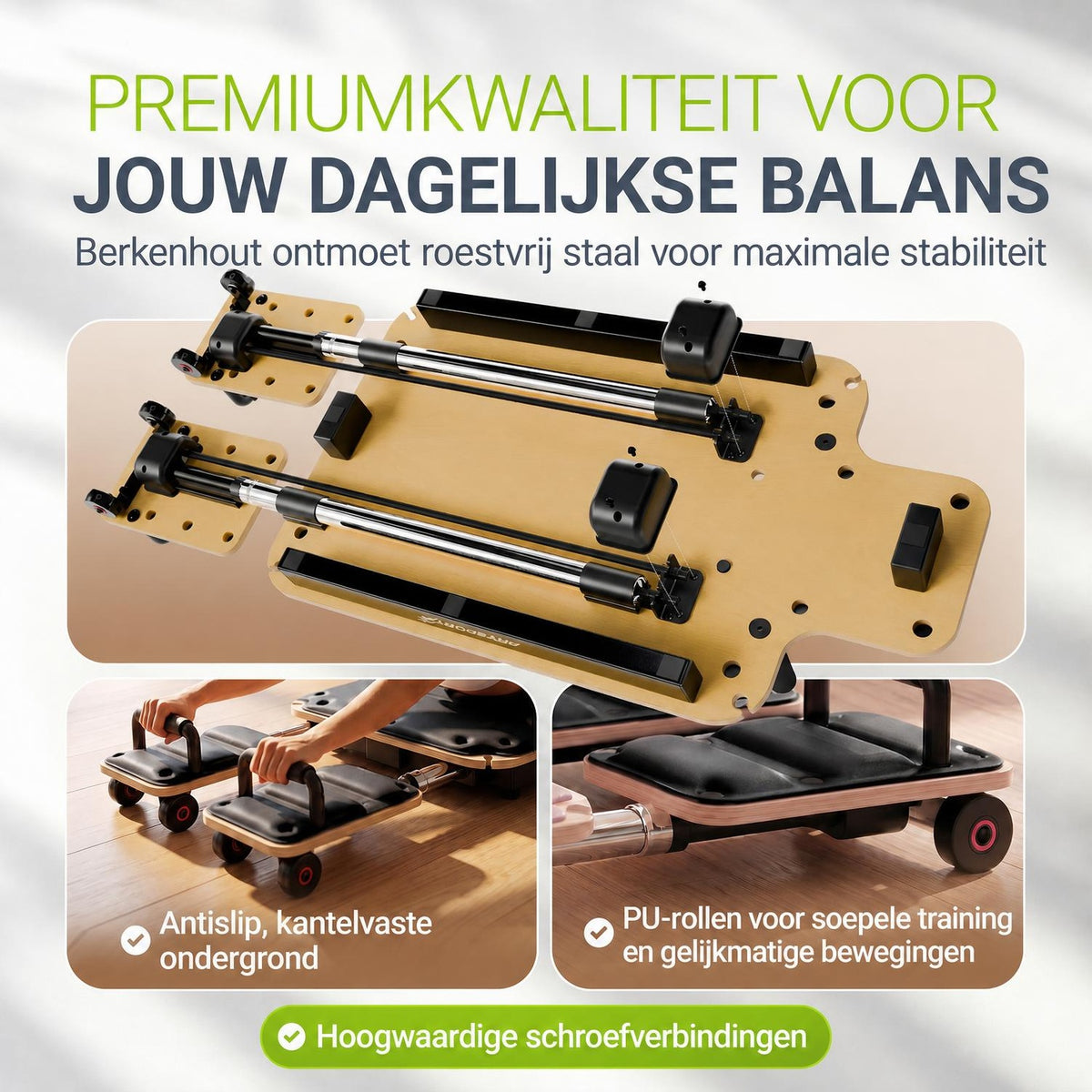 Pilates reformer board Movea