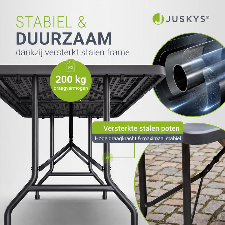 Klappbarer Gartentisch Easyfold