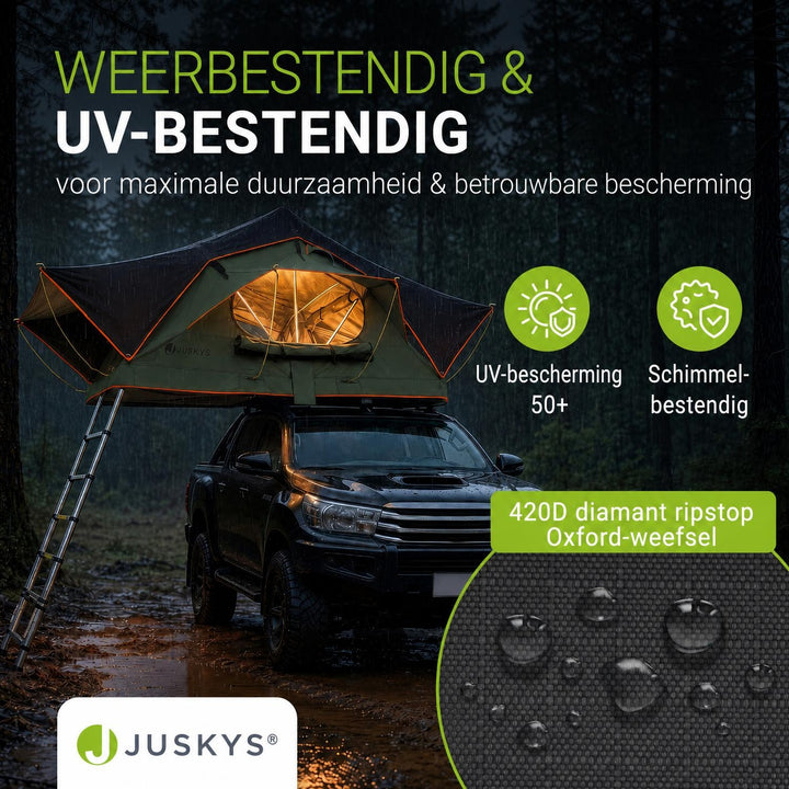 Daktent Lago voor 2-3 personen – aluminium frame en matras