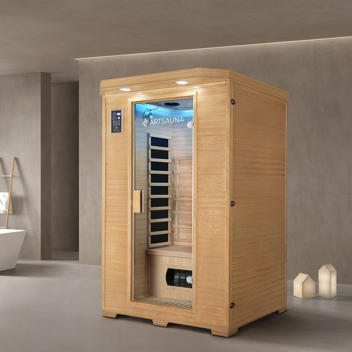 Infraroodcabine Oslo met triplex verwarmingssysteem
