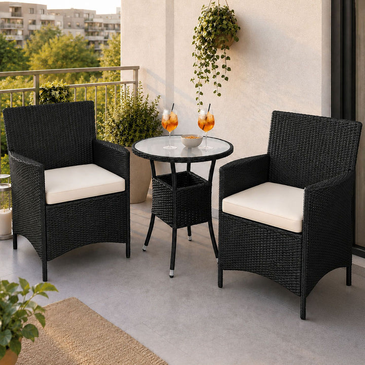 Polyrattan balkonset Bayamo