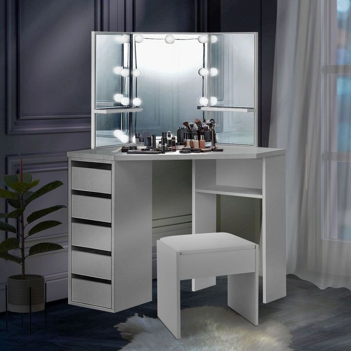 Make-uptafel Nova met kruk Melly