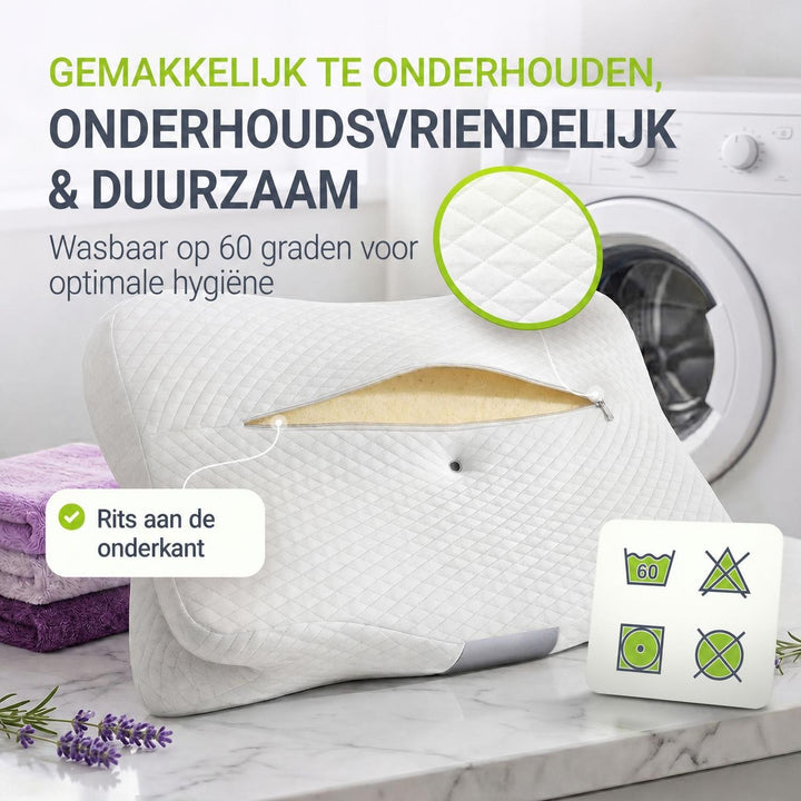 Orthopedisch nekkussen van traagschuim
