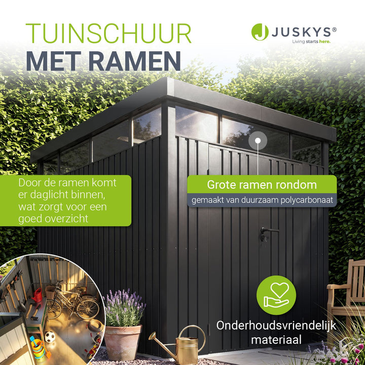 Metalen tuinhuis Luzern