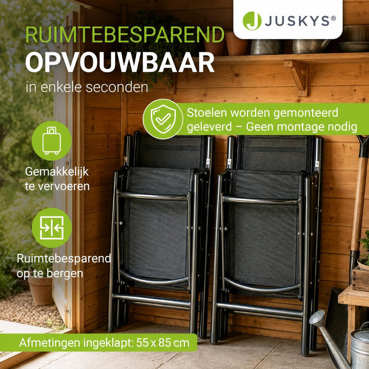 Tuinset Milano – aluminium, voor 4, 6 of 8 personen