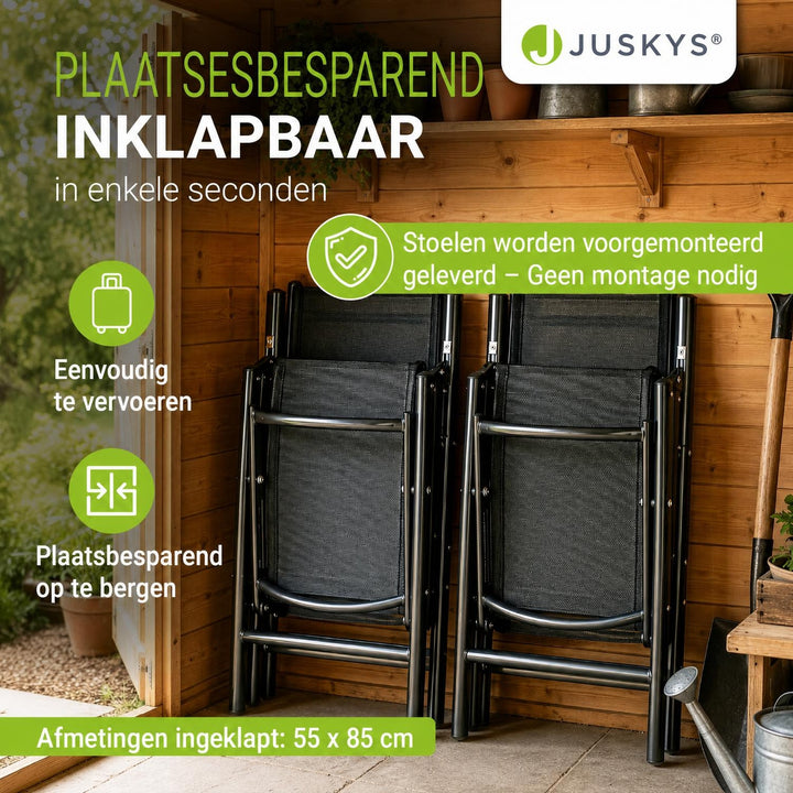 Tuinset Milano – aluminium, voor 4, 6 of 8 personen