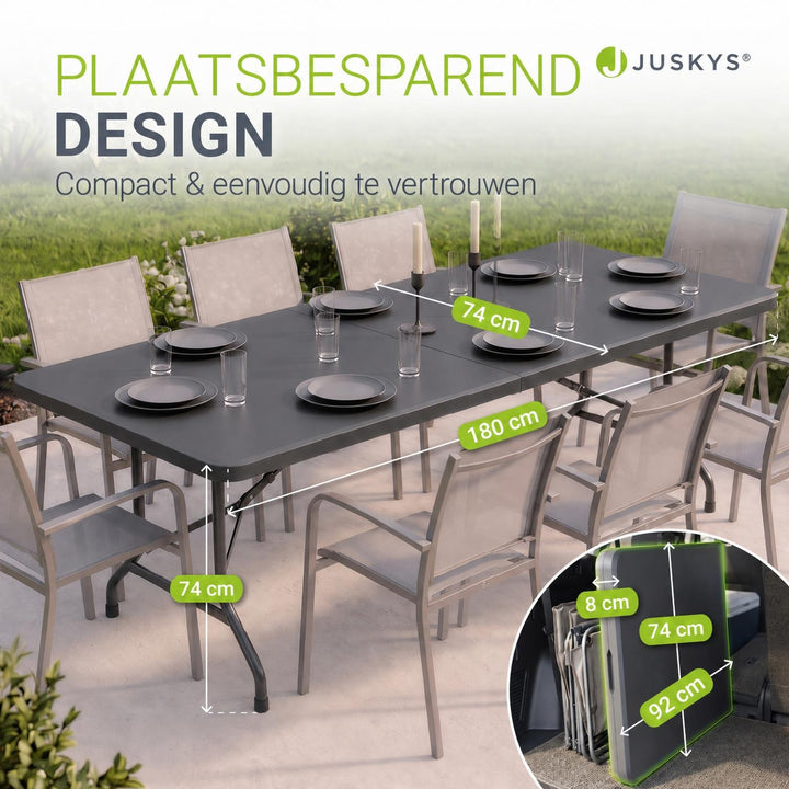 Klappbarer Gartentisch Easyfold