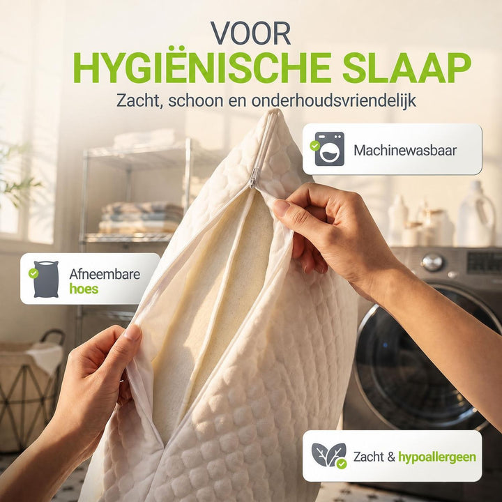 Hoofdkussens traagschuim set van 2