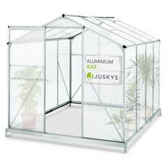Aluminium tuinkas met fundament