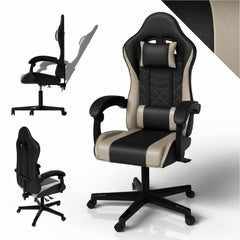 Gamestoel HyperSeat – kunstleer, verstelbare rugleuning, 120 kg