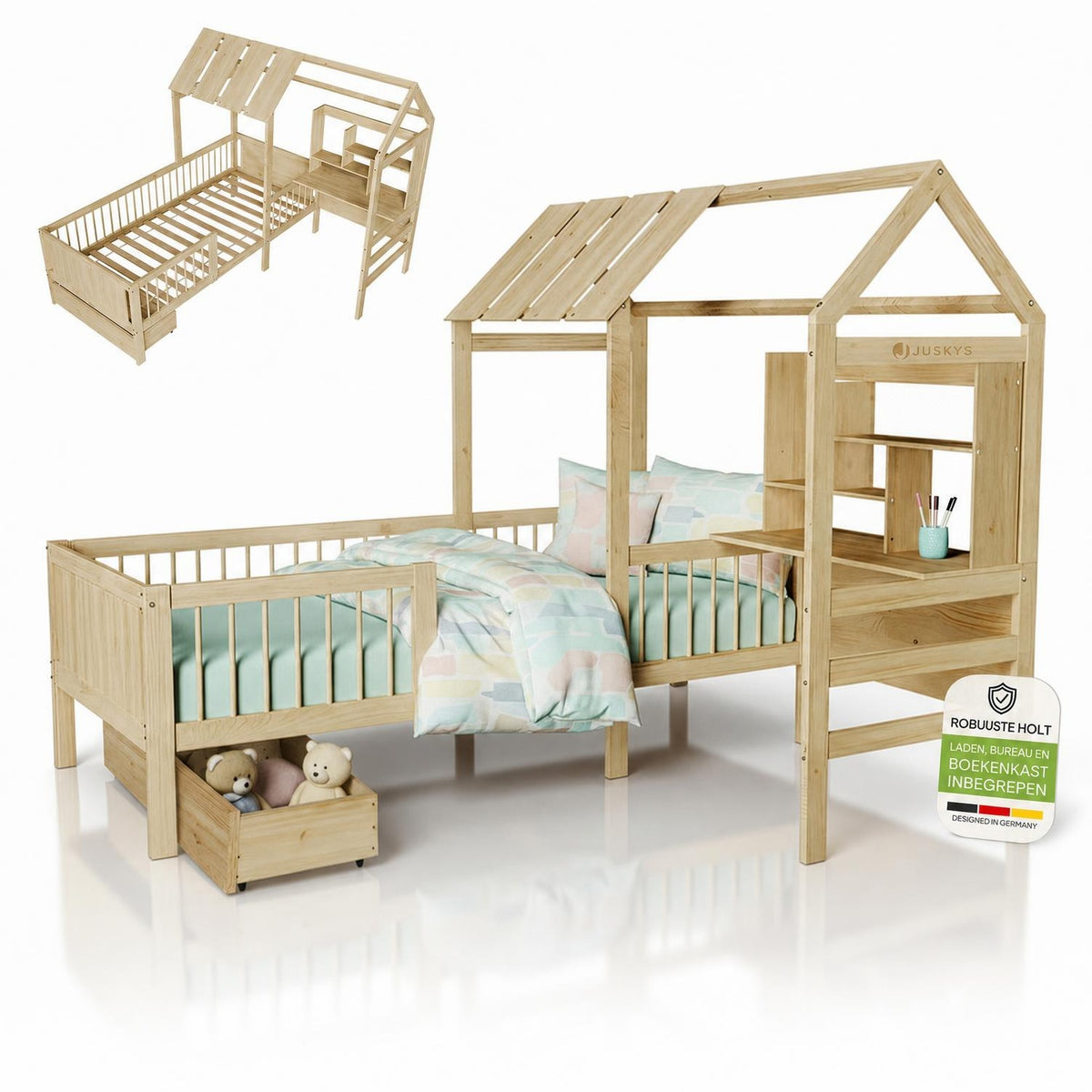 Kinderbed Yari – speels design voor de kinderkamer