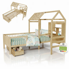 Kinderbed Yari – speels design voor de kinderkamer