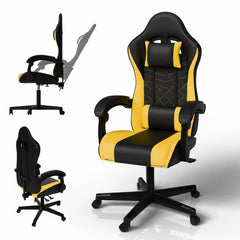 Gamestoel HyperSeat – kunstleer, verstelbare rugleuning, 120 kg
