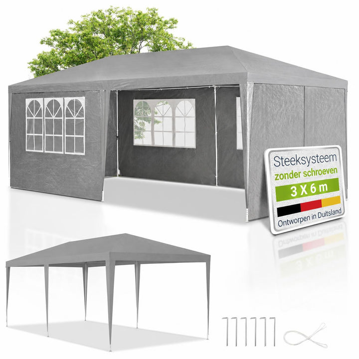 Partytent 3 x 6 m