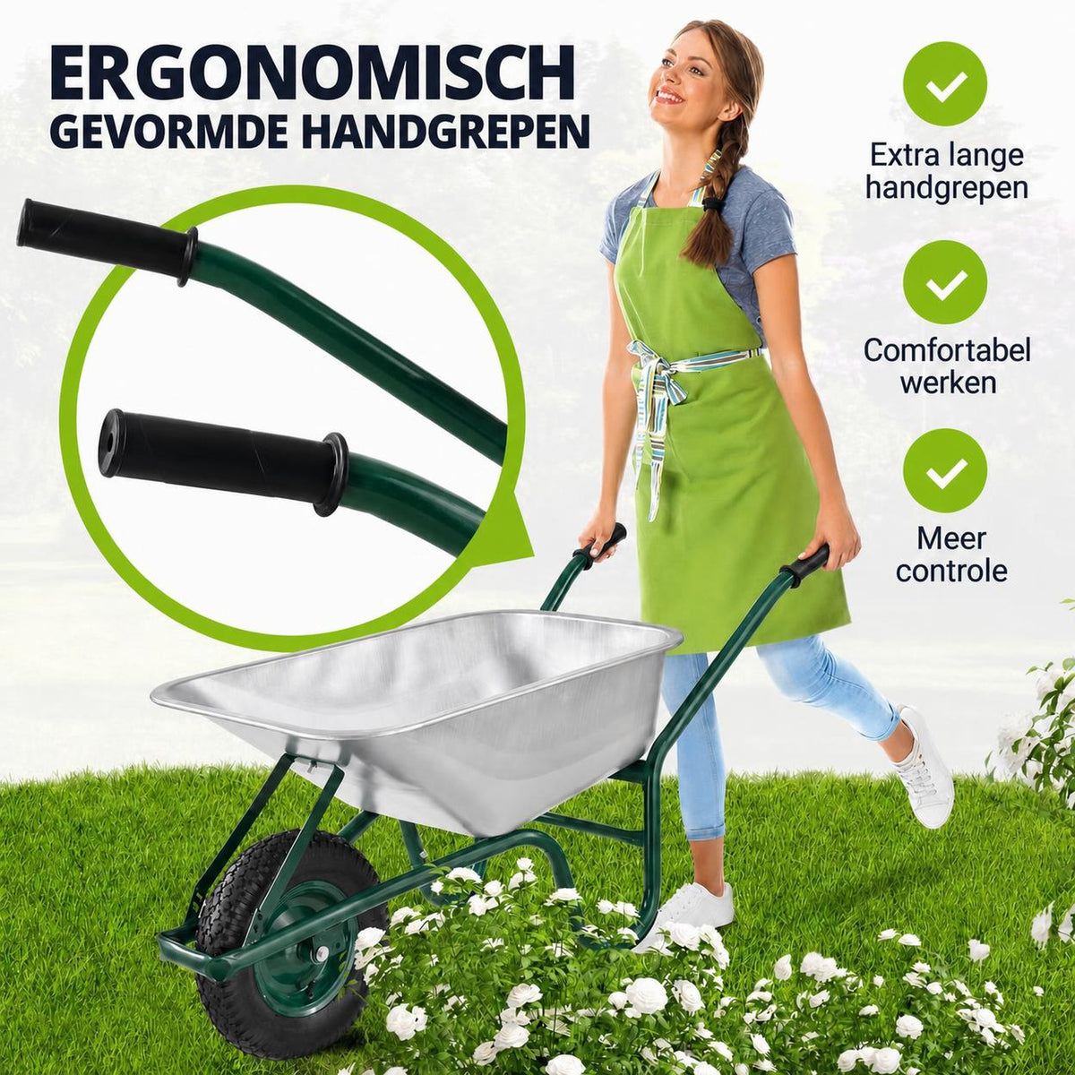 Kruiwagen Garden 100 liter