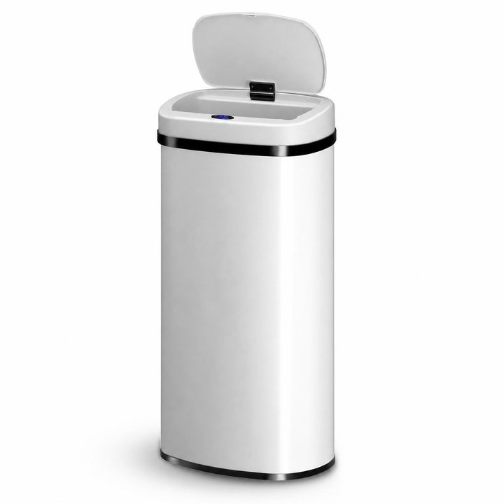 Sensor prullenbak 50 liter – rechthoekig, automatisch deksel