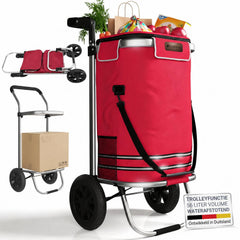 Boodschappentrolley 3-in-1 – 56 liter, draagvermogen 30 kg