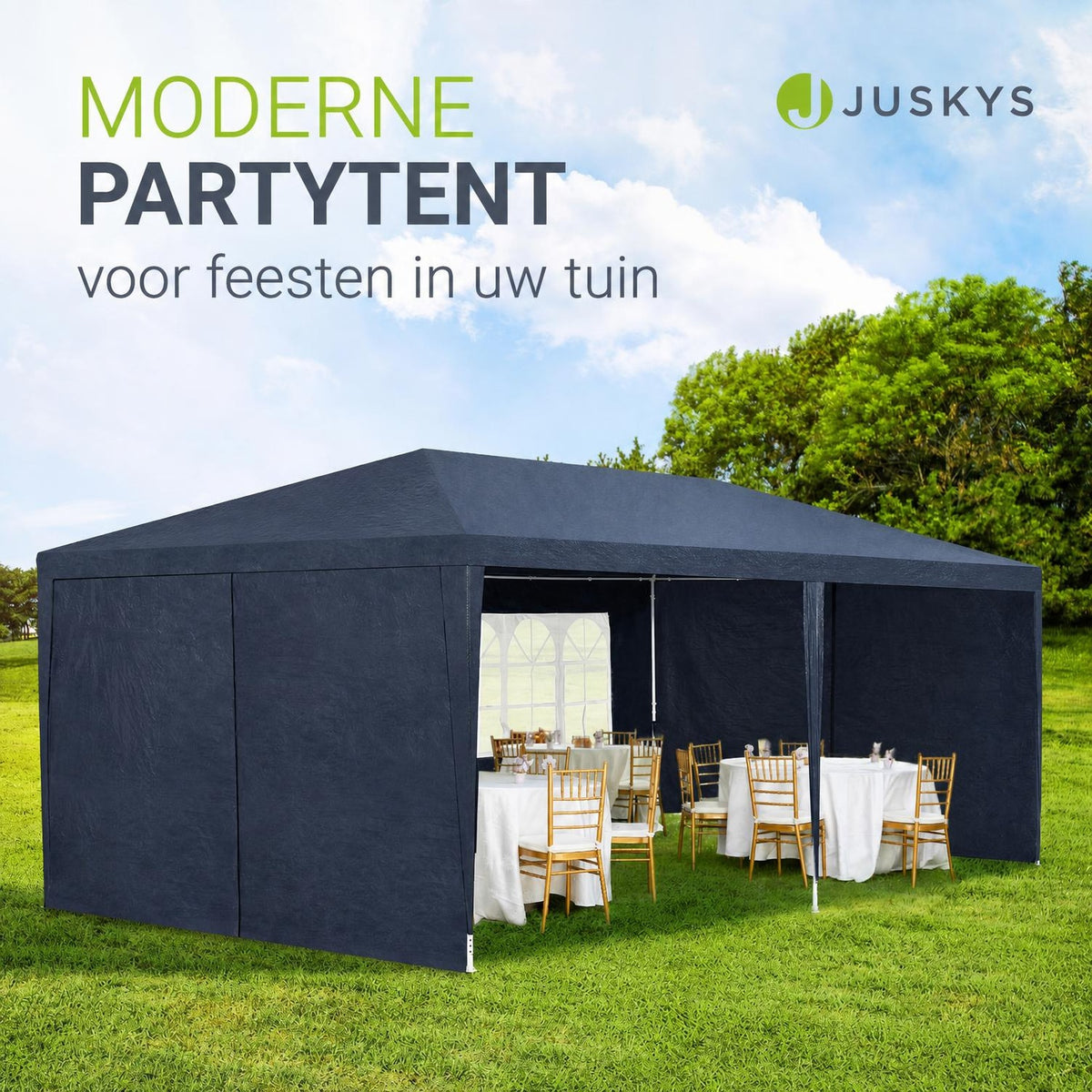 Partytent 3 x 6 m