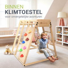 Indoor klimrek voor kinderen