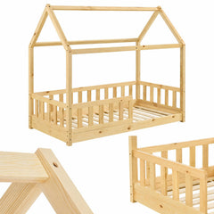 Kinderbed Marli 80x160 cm – huisbed met uitvalbeveiliging