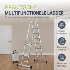 Aluminium vouwladder
