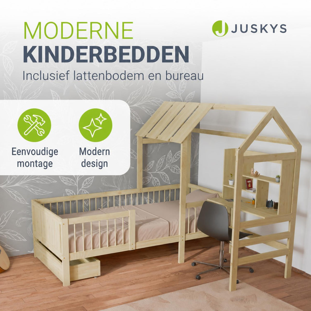 Kinderbed Yari – speels design voor de kinderkamer