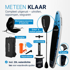 Supboard Beach Rocker – opblaasbaar met kajakzitting, tot 150 kg