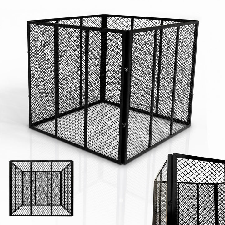 Metalen compostbak – 450 of 800 liter, voor tuin- en keukenafval