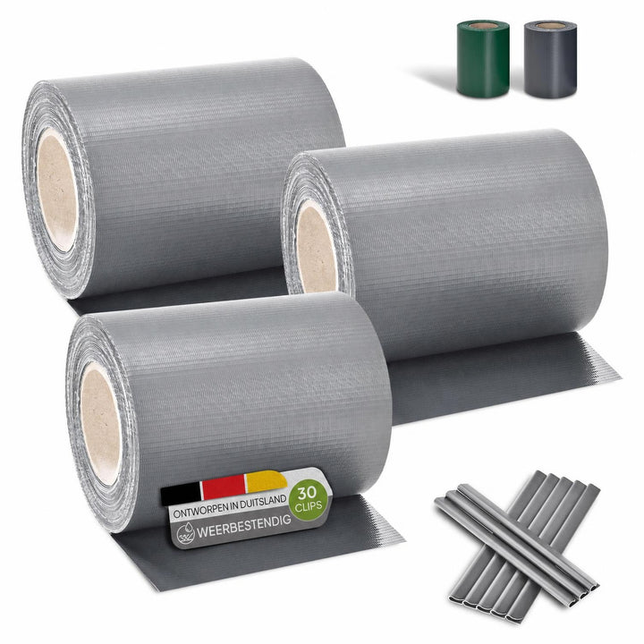Privacystroken van pvc