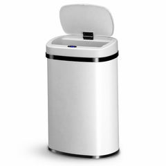 Sensor prullenbak 50 liter – rechthoekig, automatisch deksel