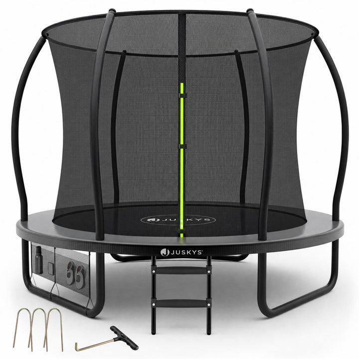 Trampoline SkyBounce – met veiligheidsnet en EasyAccess-ladder