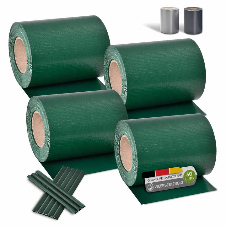 Privacystroken van pvc
