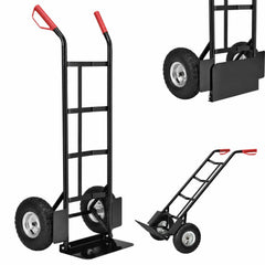 Steekwagen Basic – inklapbare schep, luchtbanden, staal