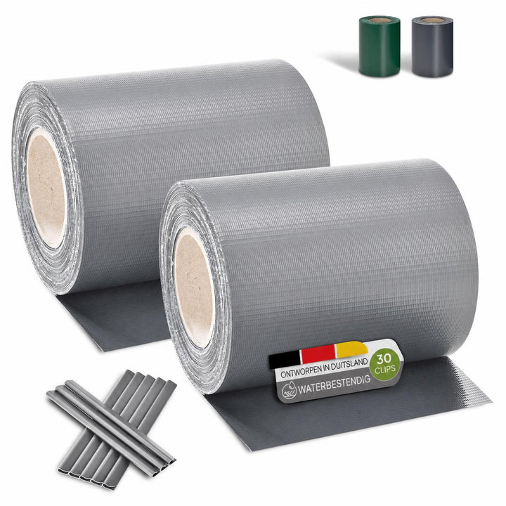 Privacystroken van pvc