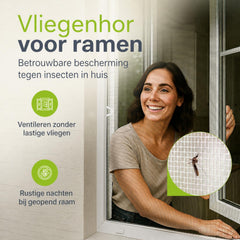 Raamhor met aluminium frame